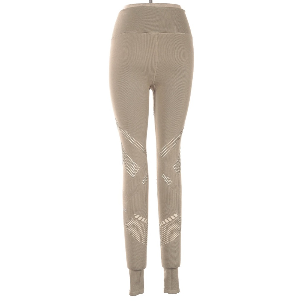ALO Women's Tan Leggings - Picture 3 of 4